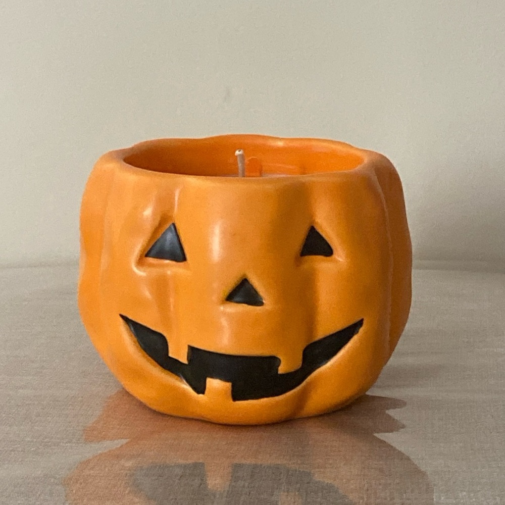 Sand + Fog Tropical Harvest Jack O’Lantern Pumpkin Candle 11oz